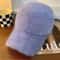 Korean Warm Rabbit Hair Baseball Cap Women Autumn Winter Solid Color Plush Duck Bill Hat 7