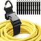 HeavyDuty Black Adjustable Extension Cord Organizer 3Axis Buckle Storage Strap For Garage Organizat 0