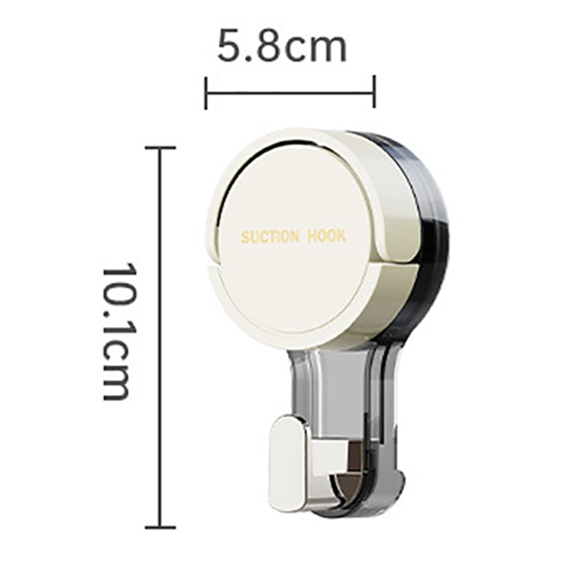 Reusable Towel Clothes Hanger Hook Suction Cup Hooks No Punching Wall Hooks For Bathroom Kitchen Be 4