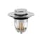 Basin Popup Chrome Sink Filter Universal Rebound Drain Plug With Hair Catcher Stopper 6