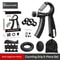 Finger Trainer Set Grip Strength Enhancer Hand Grip Trainer Muscle Ring Stretcher 1