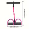 MultiFunctional Elastic Yoga Pull Rope 6Tube Resistance Band For Arms Legs Abs Waist Durable Latex 4