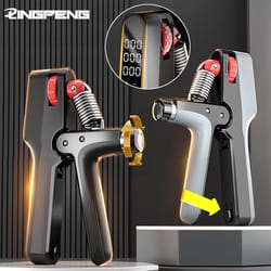 adjustable weight fitness hand strength trainer, electronic counting grip strength device
