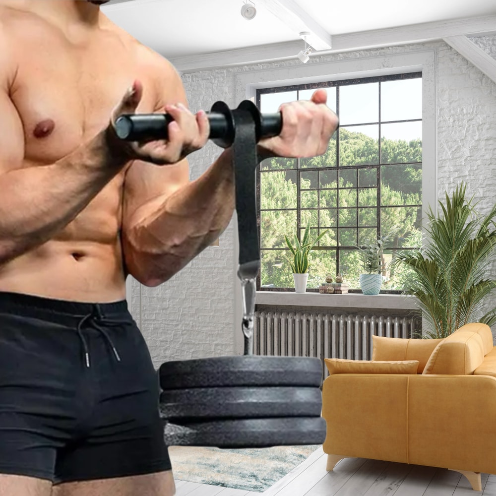 Triceps Exerciser Weight Lifting Rope Wrist Blaster Gym Hand Gripper Fitness Forearm Trainer Streng 1