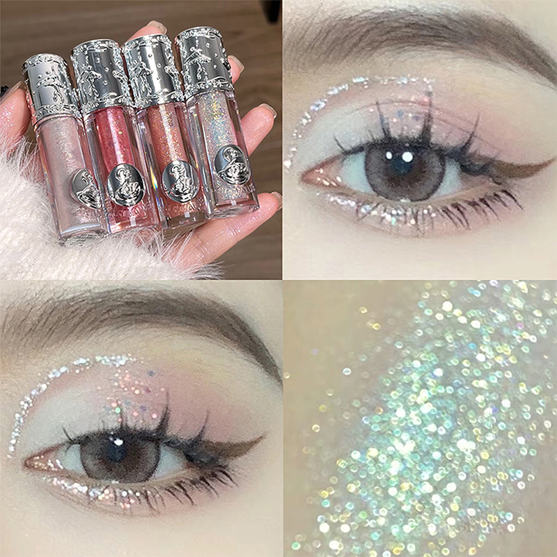 Liquid Eyeshadow With Fine Shimmer For High Light And Influencer Look 10