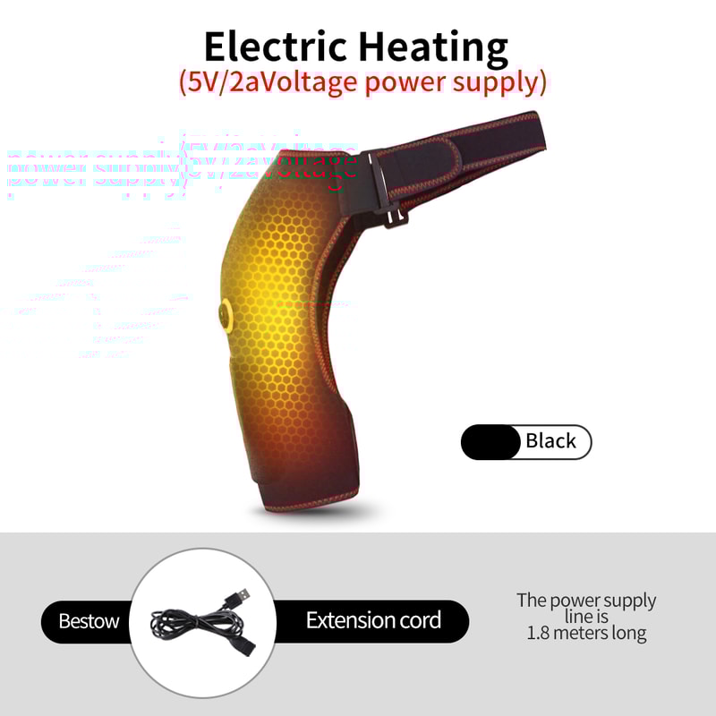 Vibration Massage Support Belt With Heating Pad Electric Shoulder Massager For Fatigue Relief And R 6