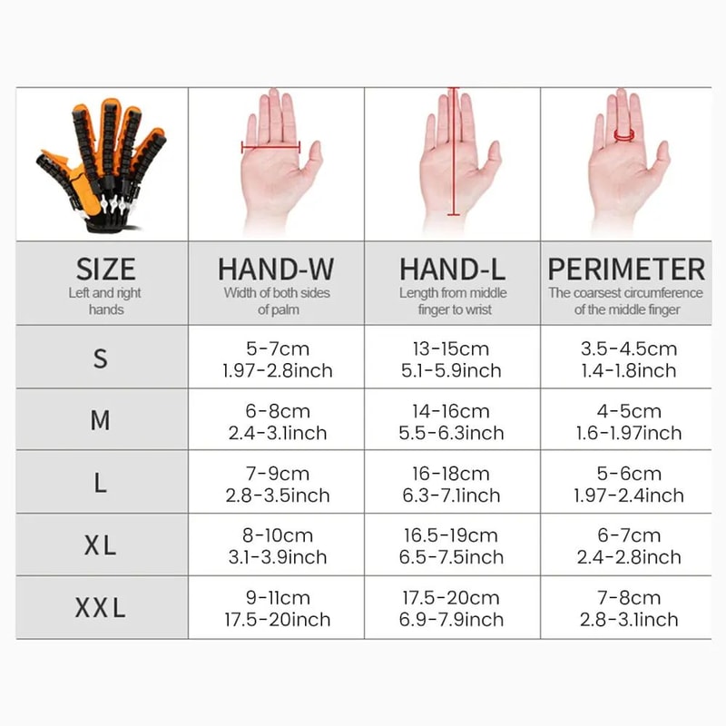 Rehabilitation Robot Gloves For Stroke Hemiplegia Recovery Intelligent Massage Hand Trainer Finger 5