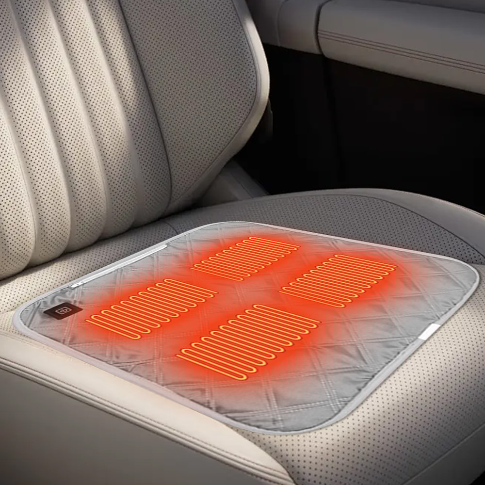 Winter Warm Seat Pad Electric Heated Seat Cushion USB Power Outdoor Camping Seat Cushion For Stadiu 1