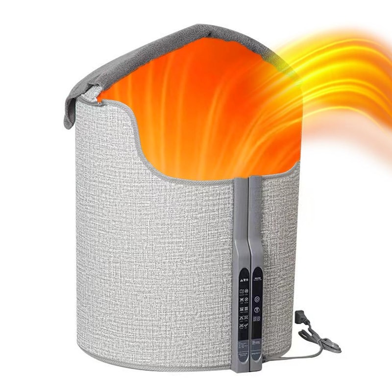 Winter Home Office Electric Heat Equipment, Foot Warmer Under The Desk with 5 Speed Electric Heating