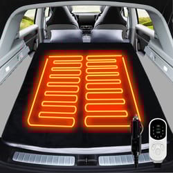 heated car blanket heating pad power cord with adjustable timer and 9 heating levels