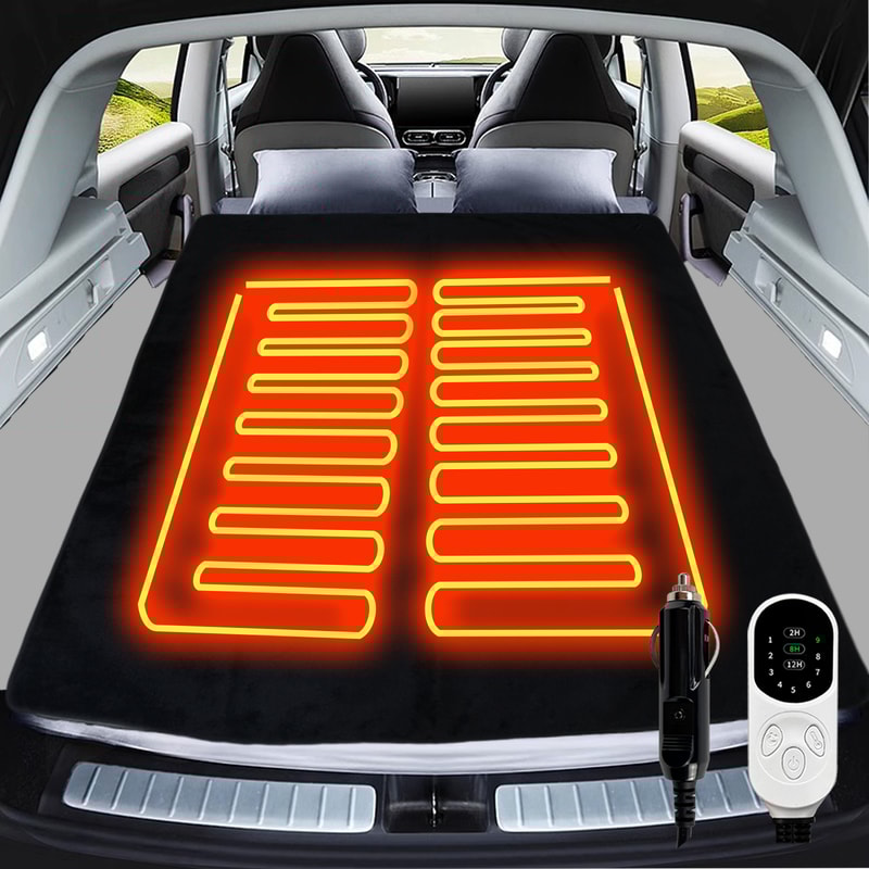 Heated Car Blanket Heating Pad Power Cord With Adjustable Timer And 9 Heating Levels 0