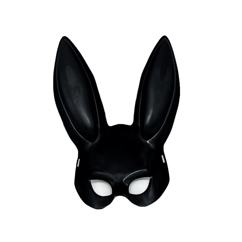 Cosplay Cartoon Bunny Mask Half-face Mask for Halloween Party and Birthday Decoration Supplies