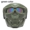 Windproof Tactical Mask Halloween Props Motorcycle Skull Mask 7