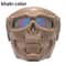 Windproof Tactical Mask Halloween Props Motorcycle Skull Mask 6