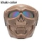 Windproof Tactical Mask Halloween Props Motorcycle Skull Mask 6