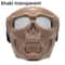 Windproof Tactical Mask Halloween Props Motorcycle Skull Mask