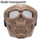 Windproof Tactical Mask Halloween Props Motorcycle Skull Mask