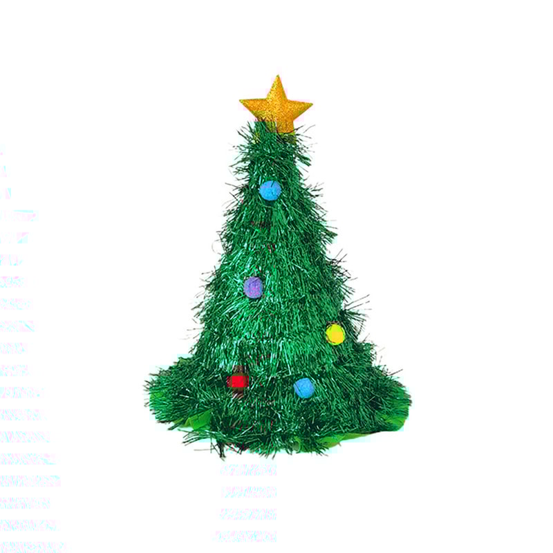 Christmas Hats, Small Christmas Trees, Shooting Props, Headbands for Kids and Adults