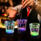 Flashing LED Plastic Drink Cup, Colorful Home Bar Beverage Mug for Parties, Whisky and Cocktail Mugs