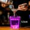 Flashing LED Plastic Drink Cup, Colorful Home Bar Beverage Mug for Parties, Whisky and Cocktail Mugs