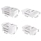 Food Sealed Kitchen Organizer White Containers For Refrigerator Storage 5