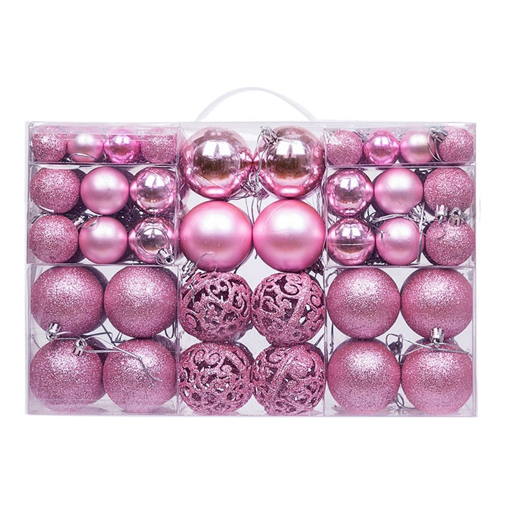 Tree Decorative Christmas Balls, Shatterproof Ornaments for Xmas, Party, Wedding, Holiday Tree Decorations