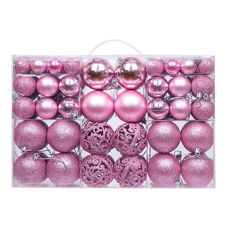 Tree Decorative Christmas Balls, Shatterproof Ornaments for Xmas, Party, Wedding, Holiday Tree Decorations