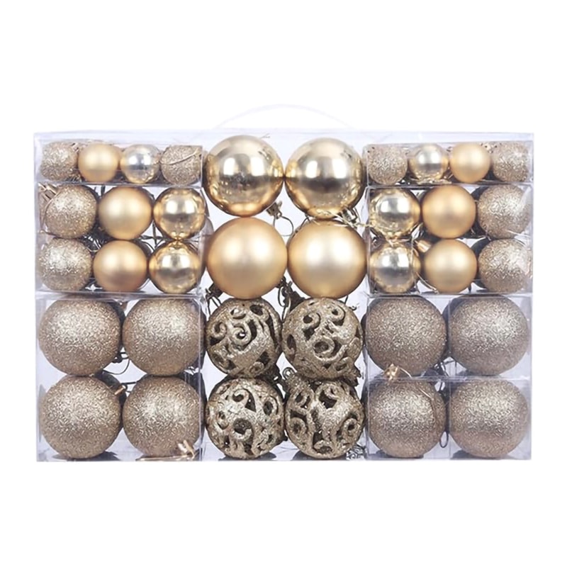 Tree Decorative Christmas Balls, Shatterproof Ornaments for Xmas, Party, Wedding, Holiday Tree Decorations