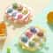 Cute Animal Fruit Shaped Popsicle Mold Box, Silicone Ice Cube Tray for Ice Cream