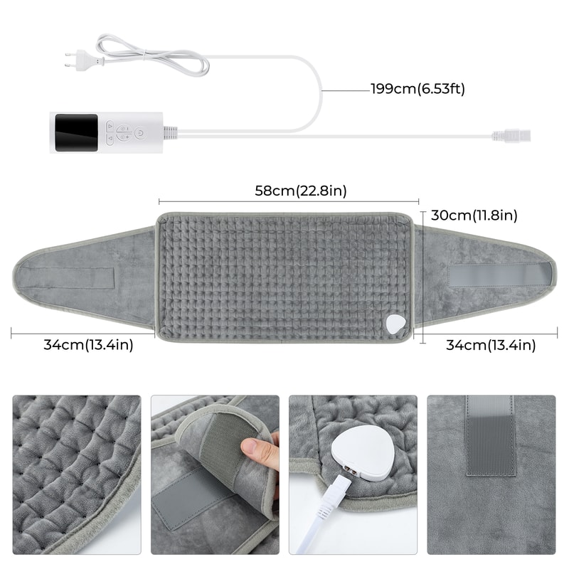 Winter Warmer Multifunction Electric Heating Pad Washable Thermal Blankets For Abdomen And Back Hea 5