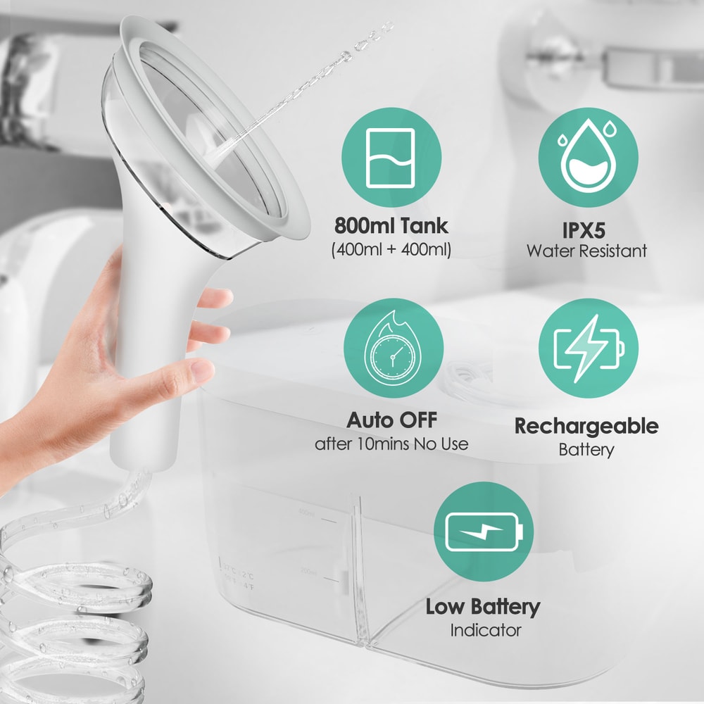 Ear Washer Electric Ear Cleaner Kit Safe Earwax Removal For All Ages 2