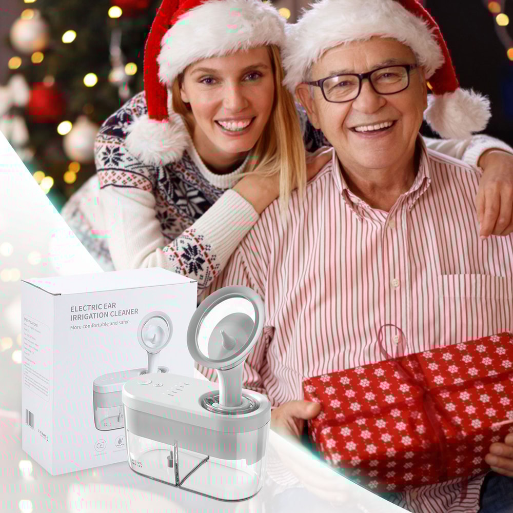 Ear Washer Electric Ear Cleaner Kit Safe Earwax Removal For All Ages 3