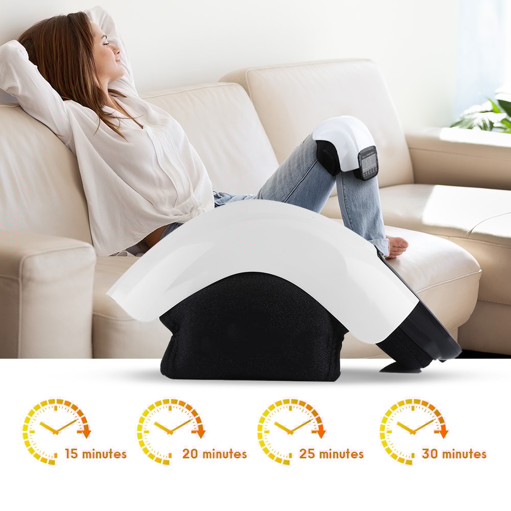 Wireless Smart Knee Massager With Air Pressure Vibration LCD Display Machine For Elbow And Shoulder 3