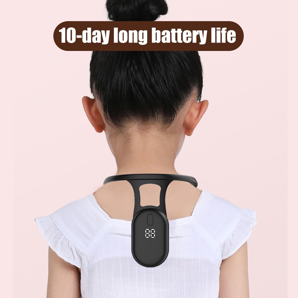 Kid Posture Training Corrector Orthosis Ultrasonic Posture Reminder For Adult Neck Hump Back Postur 1