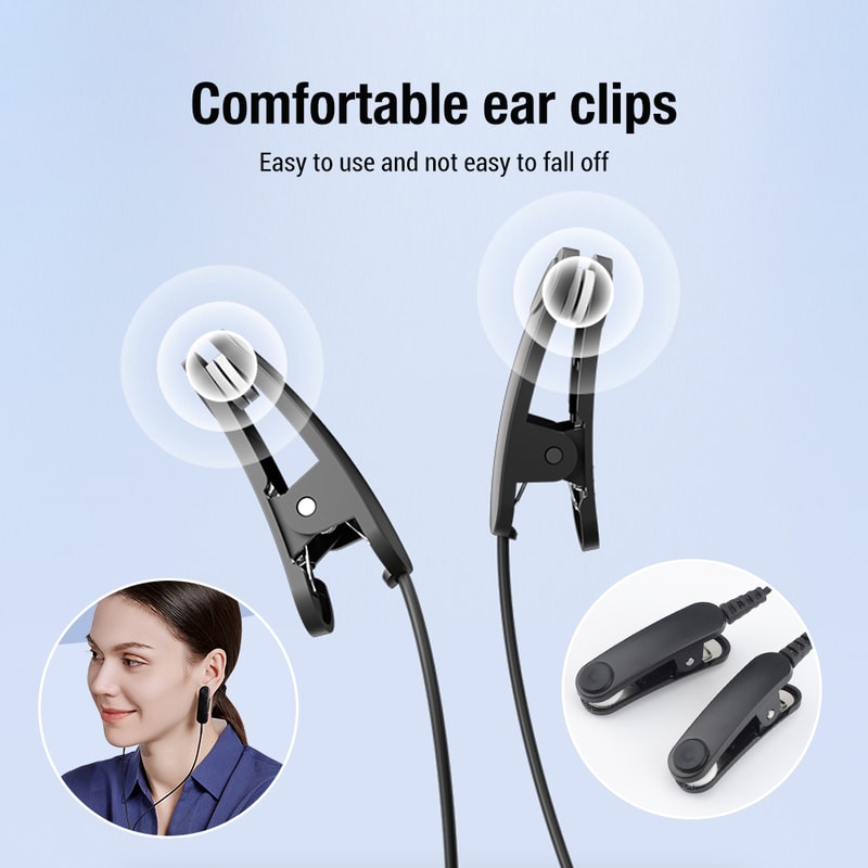 Therapy Device Anxiety Electronic Ear Clip Insomnia Anxiety Depression Pulse Sleeping Aid Device 5