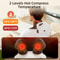 Wireless Neck Cervical Hot Compress, 4D Bionic Finger Neck Shoulder Massager, Trapezius Kneading Massage Shawl
