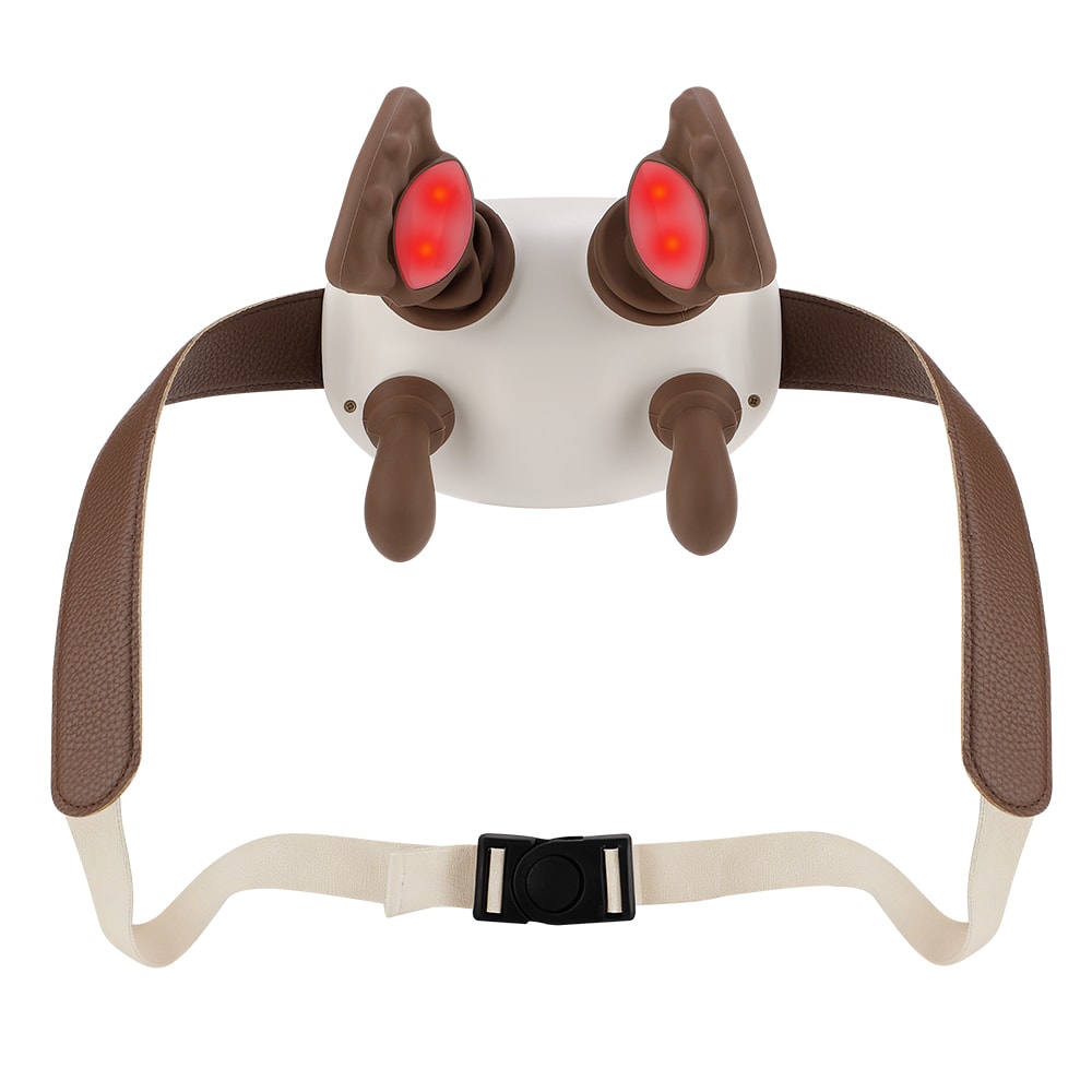 Wireless Neck Cervical Hot Compress, 4D Bionic Finger Neck Shoulder Massager, Trapezius Kneading Massage Shawl