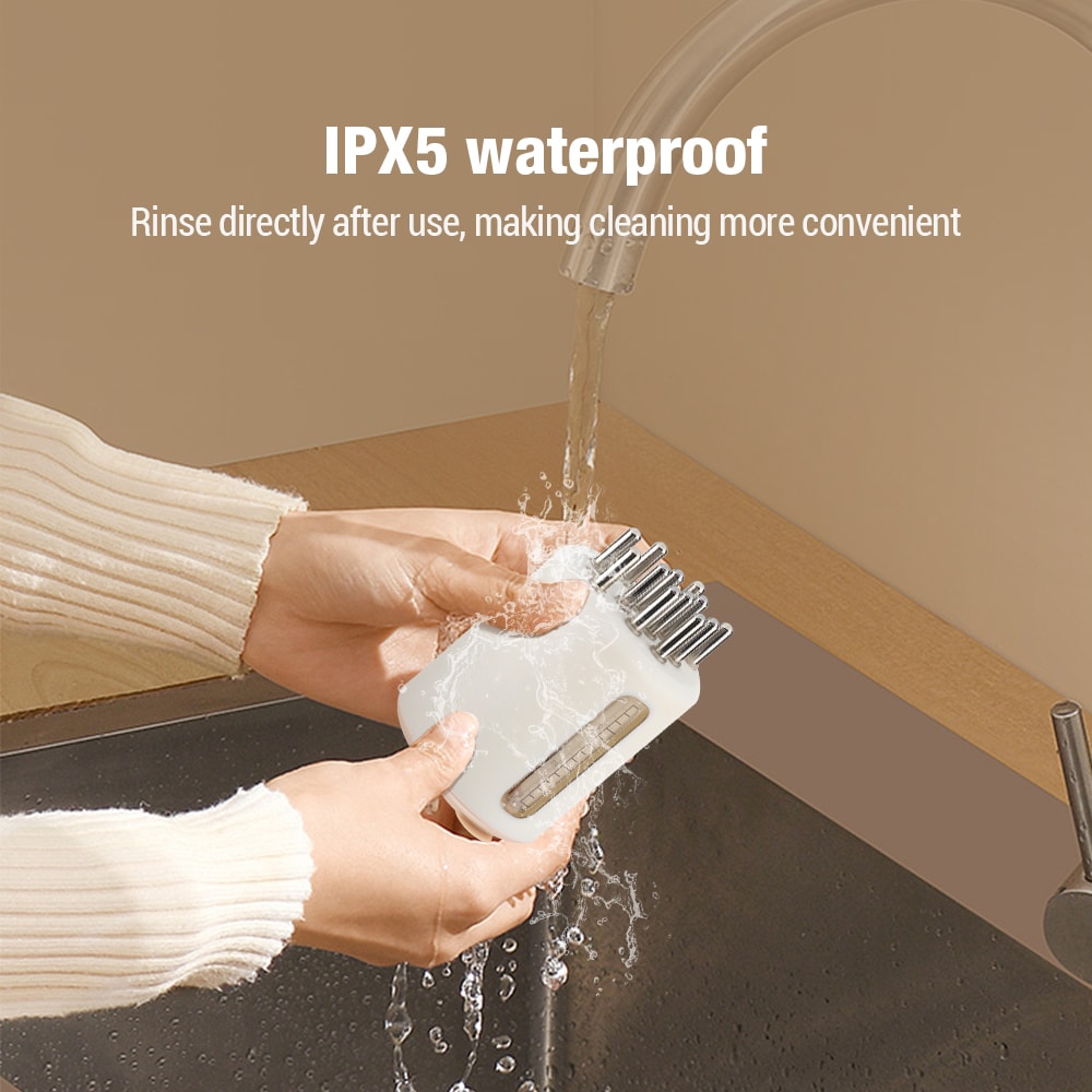 Hair Care Essential Oil Ball Massage Electric Intelligence Scalp Massage Applicator Red Light Vibra 3