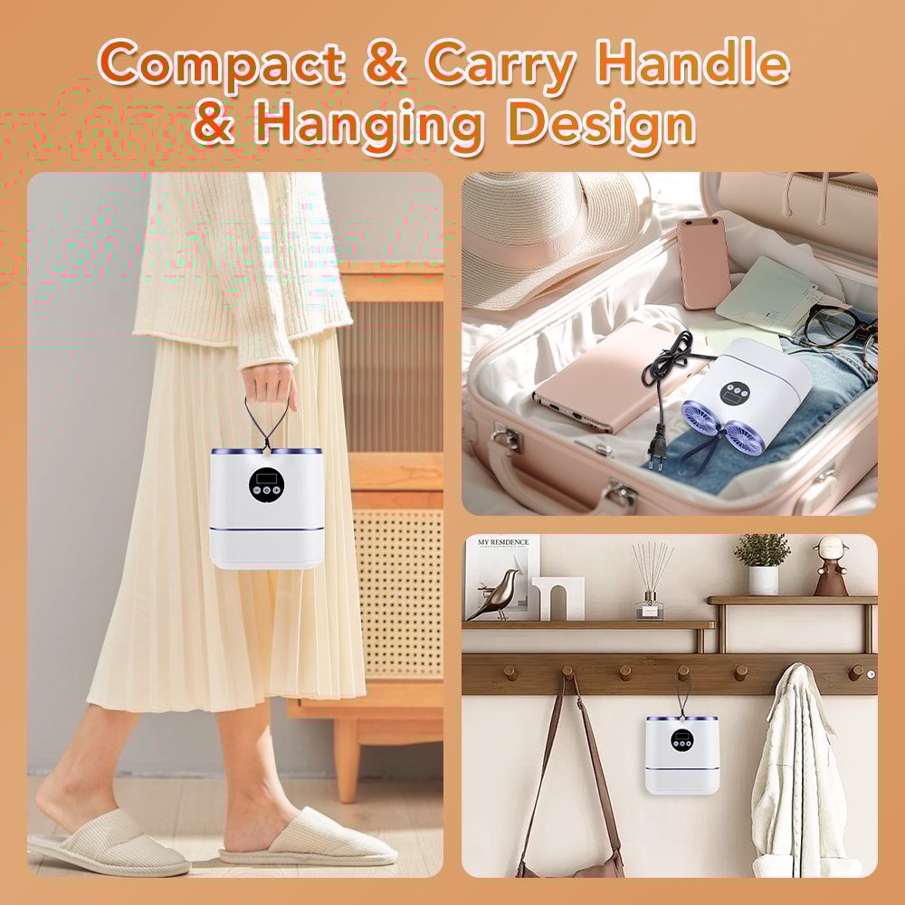 Household Shoe Dryer Intelligent Timer Adjustable Quick Drying Sterilizing Shoe Warmer Heater 3