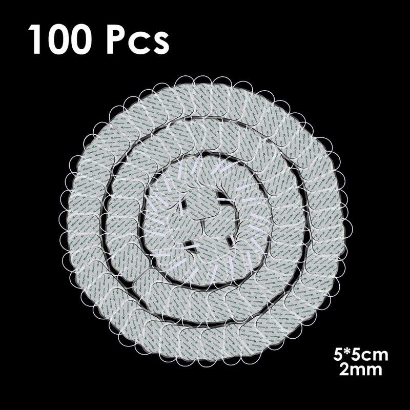 Digital TENS Pads EMS Electrode Pads Physiotherapy Silicone Gel Muscle Stimulator Electrodes 5