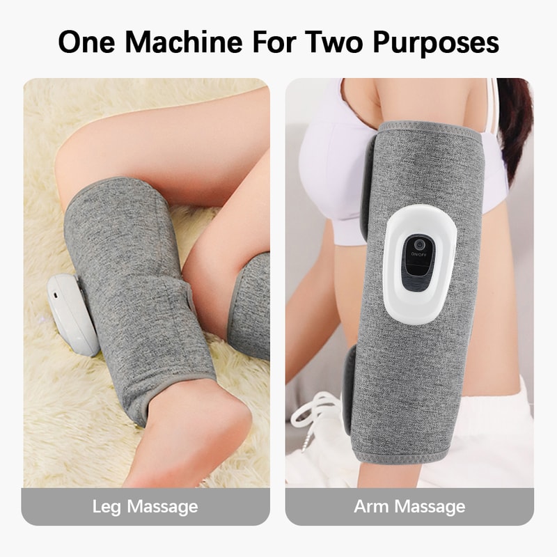 Air Compression Leg Massager Wireless Rechargeable Calf And Arm Massager For Muscle Relaxation 3