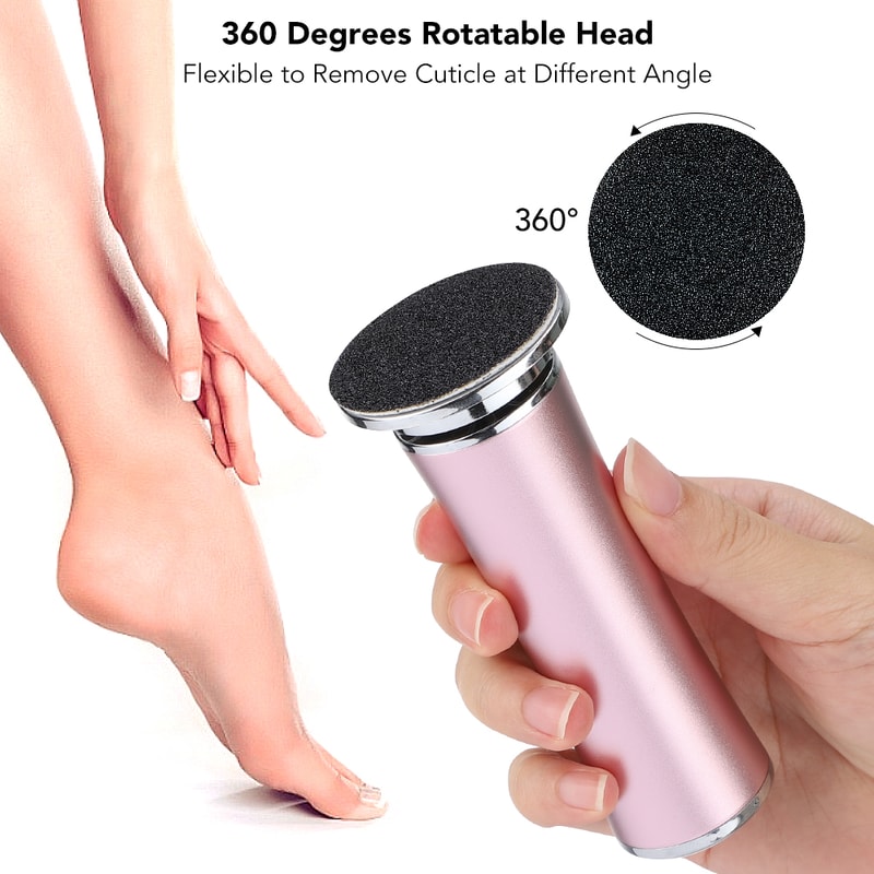 Foot Care Electric Callus Remover Pedicure Tool For Heels Electronic Foot Grinder With Sandpaper Re