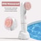 Waterproof Electric Facial Cleanser, 2 Speed Vibrating Face Brush, Battery Powered Massaging Device