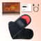 Vibration Ankle Massager LED Beads 3 Gears Hot Compress Infrared Heating Foot Warmer Brace Wrap 6
