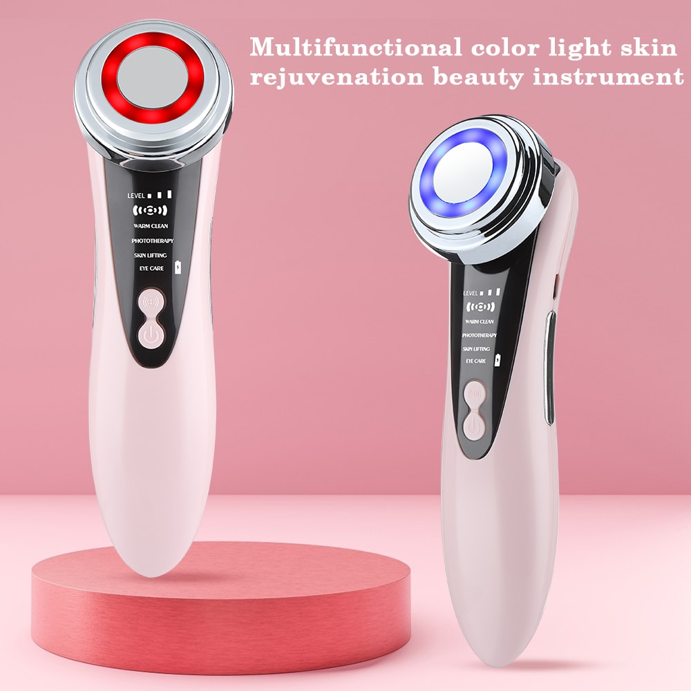 Electric Facial Massage Device for Skin Rejuvenation, Multifunctional Facial Skin Care Massager for Clean face