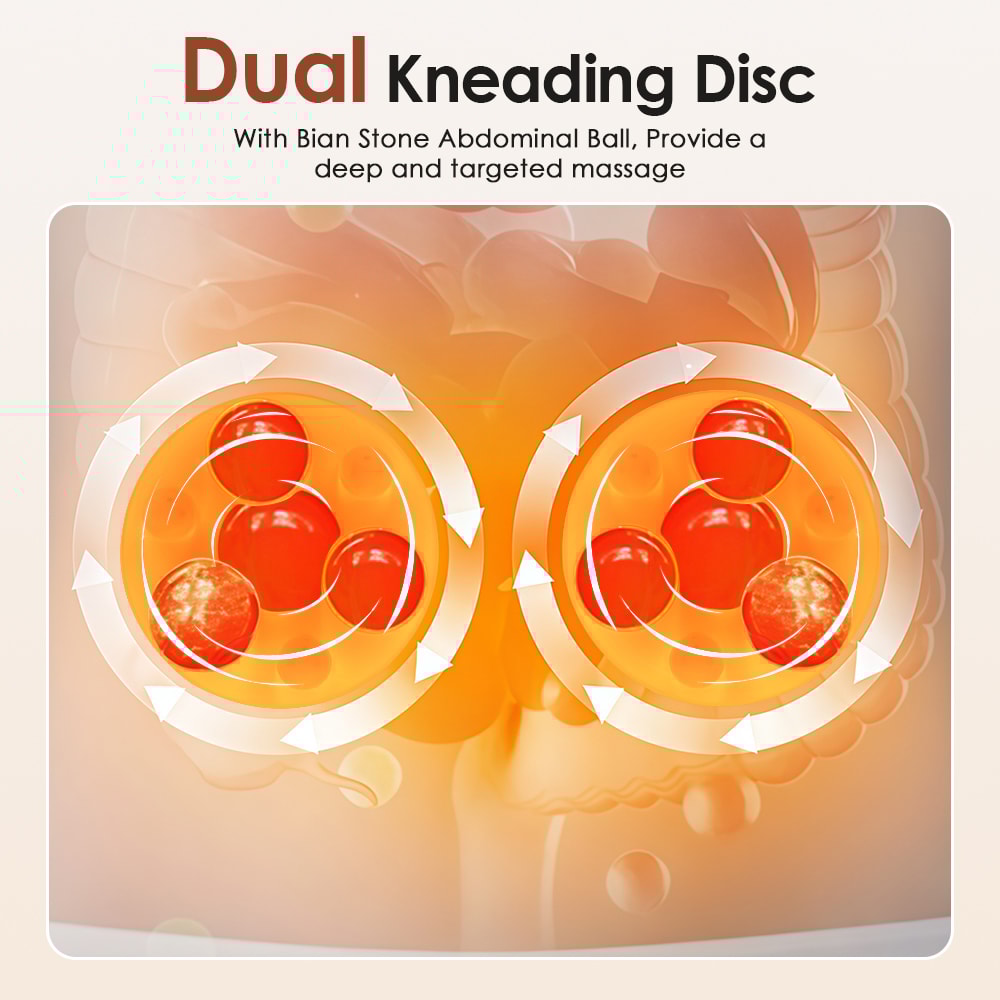 Wireless Abdominal Massage Belt Machine Electric Belly Shaking Massager With Multi Modes And Heated 5