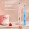 Rotating Ultrasonic Rechargeable Sonic Children Electric Toothbrush Colorful Cartoon Soft Hair Brus 1