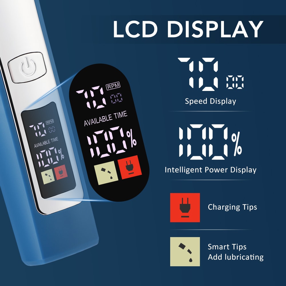 Wireless Trimmer Professional Clipper Machine Rechargeable Hair Cut Barber 5