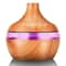 Wood Grain Ultrasonic Aromatherapy Essential Oil Diffuser Remote Control Air Humidifier With 7 Colo 6