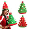 Funny Christmas Tree Hat Beanie Xmas Cap For Kids Christmas Santa Hat Holiday Party Decorations 1